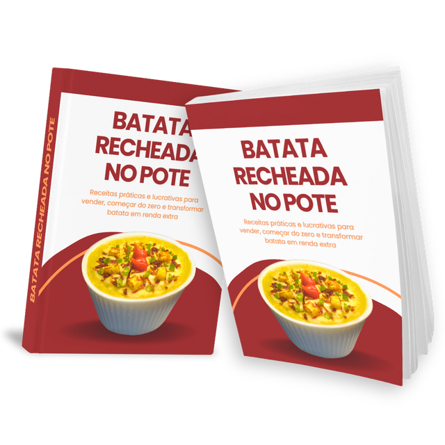 Capa do Curso Batatas Recheadas no Pote